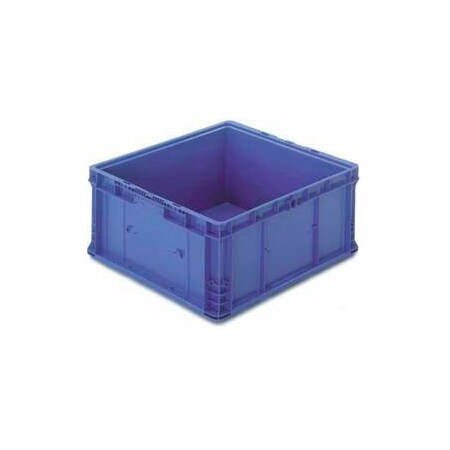 Lewisbins ORBIS Stakpak NXO2422-14 Modular Straight Wall Container, 24"L x 22-1/2"W x 14-1/2"H, Blue NXO2422-14-BL